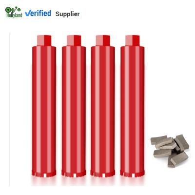 China Laser Welded Diamond Core Drill Bits Wet Concrete Coring From Hollyland Tool for sale