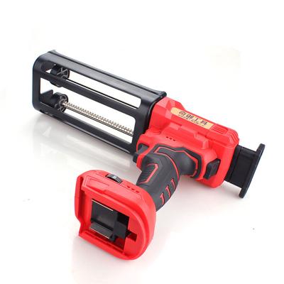 China Household Hot Selling Durable Doors And Windows Caulking Dual Cartridge Rechargeable Electric Caulking Gun for sale