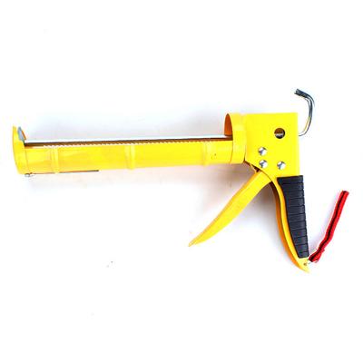 China Goods exported to foreign professional gun construction tools silicone caulking gun skeleton glass glue gun for sale