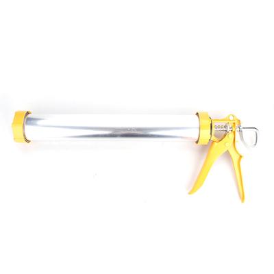 China 2021 Caulking Gun Manual Rotating Goods China Factory Direct Selling Aluminum Alloy Structure Glue Gun Material for sale