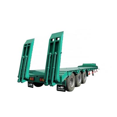 China China 3 axles lowboy truck trailer rc lowboy trailer with 60 ton lowboy trailer for sale for sale