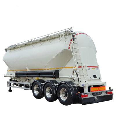 China Truck Trailer 40cbm 3 Axles Cement Mixer Trailer Cement Tank Trailer Dry Bulk Trailer for sale