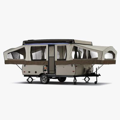 China Factory Price RV Travel Trailer House Tent Mobile Camper Camper Trailer for sale