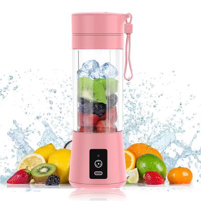 China High Speed ​​Personal Blender Cup Lemon Bottle Blender USB Smoothie Blender Car Vegetable Portable Fruit Squeezer for sale