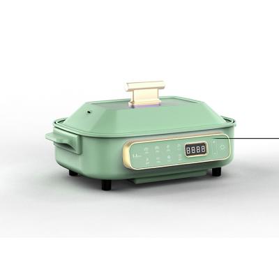 China Smokeless Electric Household Pan Sandwich Maker Hot Pot Household Frying Multi Grill for sale