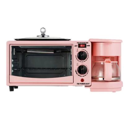 China Popular 4 in 1 All in One Pizza Machine Multi Function Automatic Electric Bread Fried Warmer Breakfast Maker for sale