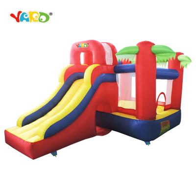 China New Waterproof Kids Bouncy Castle Inflatable Bounce House Slide Combo With Free Blower for sale