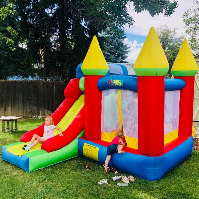 China Nylon+PVC Indoor Outdoor Inflatable Castle Kids Jumping Bouncy Inflatables for sale