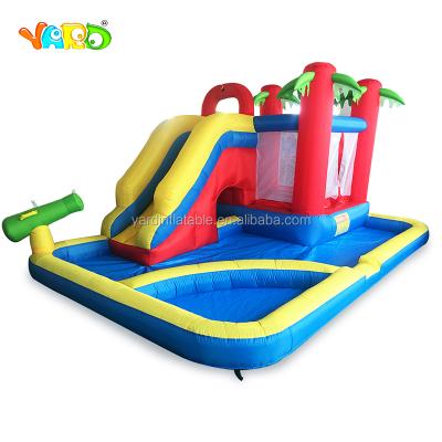 China Waterproof China Oxford Material Inflatable Water Slide Pool Slide Ball for sale