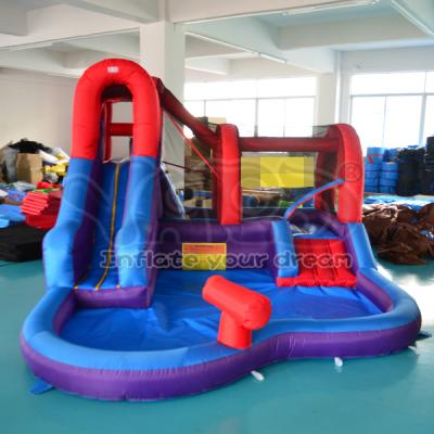 China Nylon home use inflatable water slides, indoor inflatable slide for sale for sale