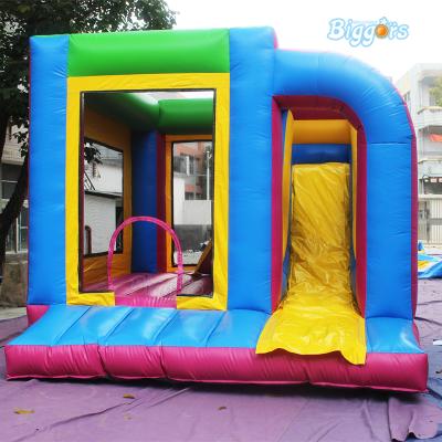 China Amusement Park Waterproof Outdoor Jumping Inflatable Slide Castle Bouncer House for sale