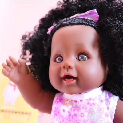 China Changeable Black Purple Reborn Doll Cloth Doll Play Fashion Dolls Kids Children Kids Clothes Inflatable Toys Gift for sale