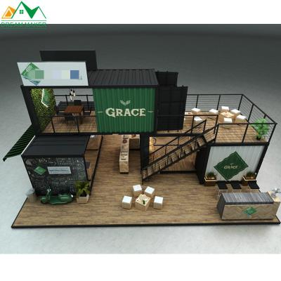 China Modern Mobile 3 In 1 Portable Expandable Times Container House Kiosk Coffee Booth Bakery Store 20Ft Expandable 40Ft Modular Homes for sale