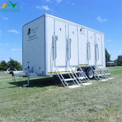 China China Modern Public HDPE Portable Toilets For Sale In Guangzhou Outdoor Mobile Trailer Low Cost Portable Toilet Mobile Toilet for sale