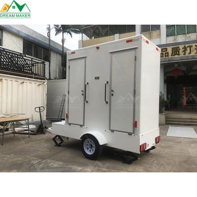 China China Manufacturers Chinese WC Modern Portable Outdoor Mobile Toilet Trailer Portable Toilet China Toilet With Shower for sale