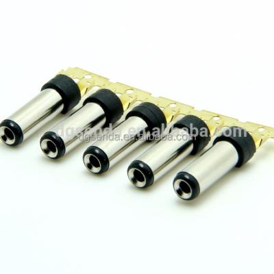 China Power Crimp Barrel Type 10A 12V 5.5 * 2.5 A.W.G. mm Wire 18 - 26 A.W.G. Male DC Power Plug Connectors for sale