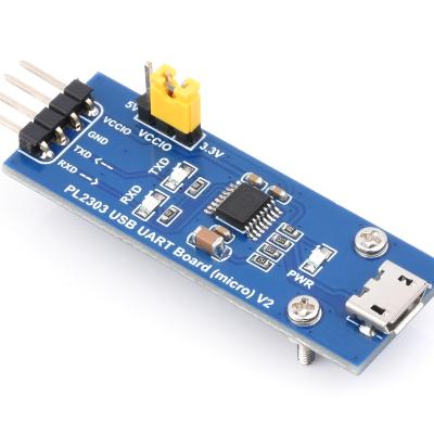 China Stable transmission / PL2303 applicable to multiple devices USB to UART (TTL) communication module, micro connector for sale