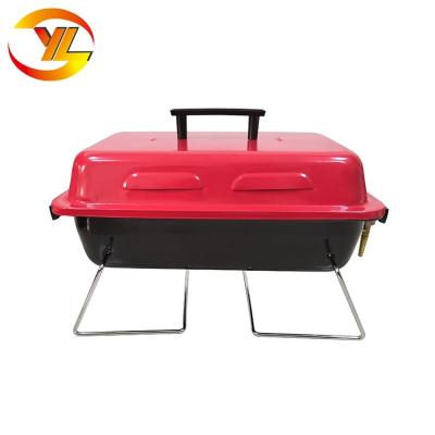 China Adjustable Size Hot Product European Outdoor Gas Barbecue Cooking Portable Outdoor Grill For EU Gas Value for sale