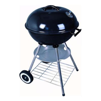 China Guangdong Factory Easily Assembled 14 16 18 22 Inch Kettle Grill Metal Apple Shaped Round With 3 4 Cover Legs Portable Cart Charcoal BBQ Grill for sale