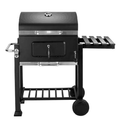 China Commercial Restaurant Large Size Adjustable Square Size Outdoor Industrial Charcoal Barbecue Grill for sale