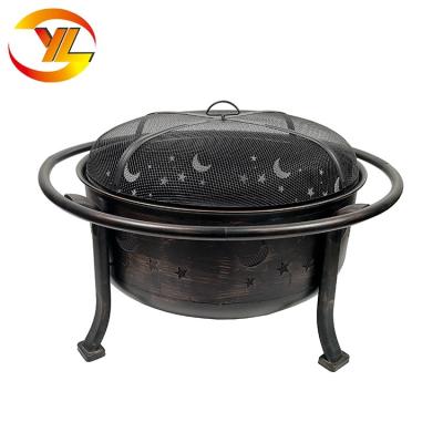 China Wholesale Large Size Stocked Charcoal Iron Camping Boilermaker for sale