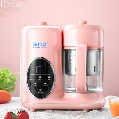 China Outdoor Hot Sale Multifunctional Touch Screen Steam&Stir Baby Food Processor Stainless Blender for sale