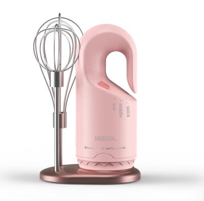 China New 2021 Custom Portable Handheld Meat Cleaver USB 304ss 3in1 Cordless Hand Mixer Cream Egg Beater Hand Mixer for sale