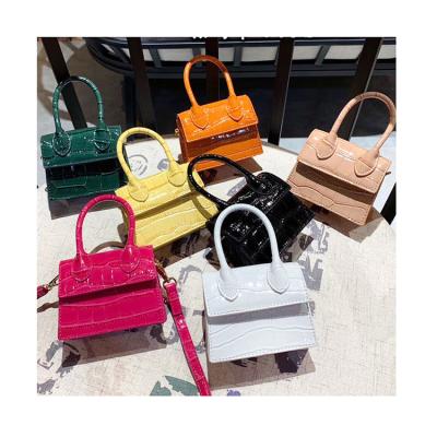 China 2021 Fashion Fashion Candy Color Kids Clips PU Leather Cross Shoulder Single Lock Handbag 2021 - Cute Body Mini Kid Purses And Handbags Girls for sale