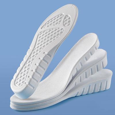 China EVA Wholesale EVA 1.5/2.5/3.5 cm Height Invisible Height Increase Invisible Heel Lift Sports Insole Breathable Insole For Man And Women for sale