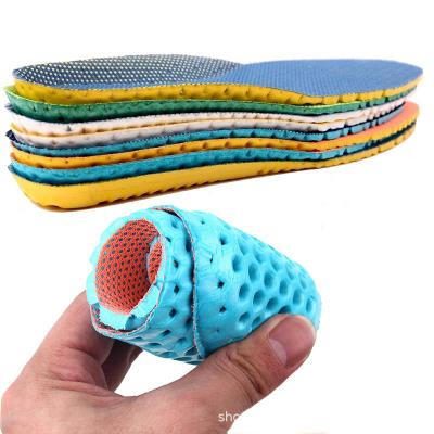 China Wholesale Soft Arch Support EVA Shoes Pads Breathable Running Insoles Unisex Memory Foam Insole Sports Shoe Insoles EVA Honeycomb Insoles for sale