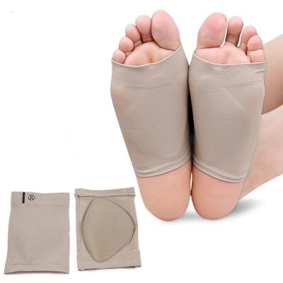 China SEBS+ New Elastic Nylon Fabric Bandages Flat Arch Correction Bands Arch Protector Flat Foot Correction Tool Unisex Arch Support Center Covers for sale