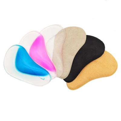 China New Silicone Flat Orthotic Arch Flat Foot Corrector Support Shoe Pads Cushion Relieve Pressure Feet Pain Insert Gel Insoles for sale