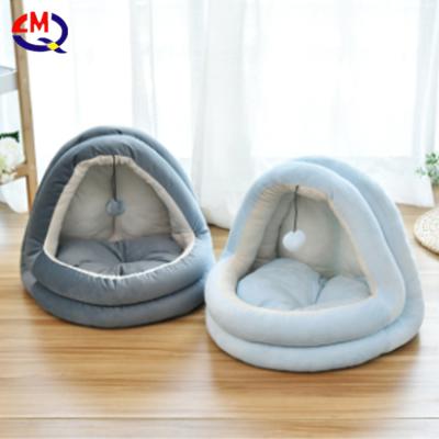 China Viable Portable Hot Form House Pet Beds Factory Pet Maker Mobile Cat House for sale