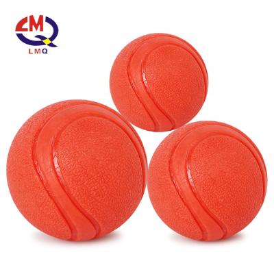 China Eco-friend Viable New Treat Tooth Ball Dog Rubber Cleaner Dog Outdoor Sports Tennis Ball Rubber Dog Toy for sale