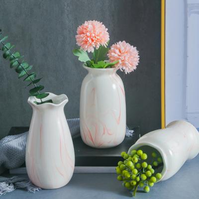 China Customized new classic/postmodern wholesale modern white logo colors porcelain multi ceramic ceramic vase for factory for sale