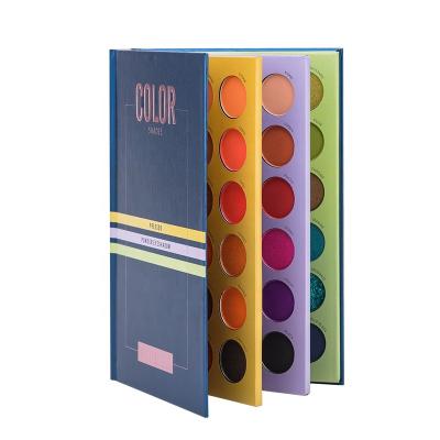 China Waterproof Beauty Glazed Metallic Shiny Matte Glitter Eye Shadow Private Label Makeup Eyeshadow Palettes 72 Colors for sale