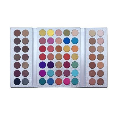 China Waterproof Beauty Glazed Matte Glitter Eye Shadow Private Label Makeup Eyeshadow Palette 63 Color Palettes for sale