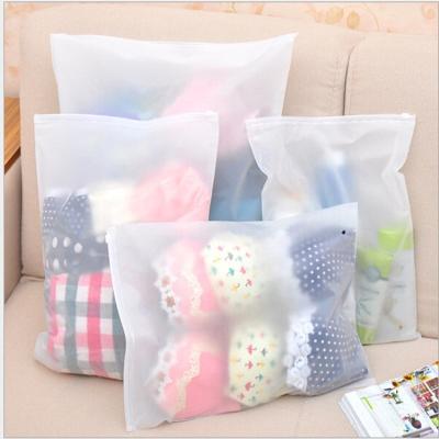 China Eva Frosted Partition Storage Bag Aseptic Clothes Waterproof Eva Zipper Bag Jewelry Storage Bag for sale