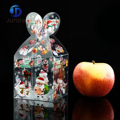 China Wholesale Disposable Small Clear Plastic Gift Packaging Box For Christmas for sale