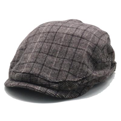 China Custom Made Men COMMON Tailored Winter Ivy Hats Tweed Cap for sale