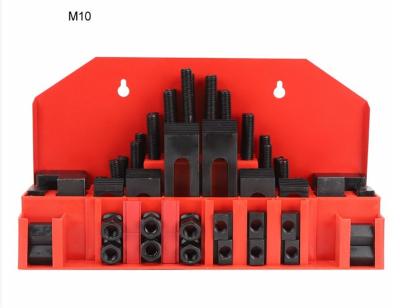 China Machinery Repair Shops 58Pcs T-slot Clamp Kit Hardened Combined Press Plate For Lathe Milling Machine M10 M10 M12 M14 Lathe Mold Tool for sale