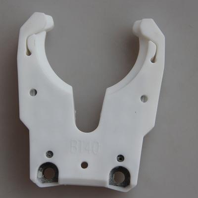 China ISO20 ISO30 BT40 Black or Iso25 White Plastic Tool Forks, CNC Tool Holder Clamps, CNC Tool Holder Forks For Atc Machinery for sale