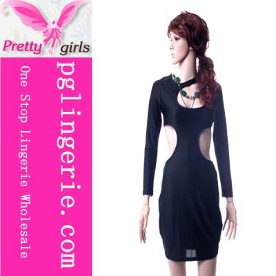 China Anti-static ladies night dress sex, ladies smart casual wear, ladies dress cutting for sale