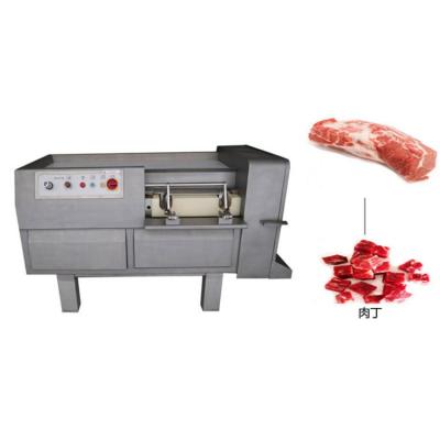 China Blade Meat Slicer Cutter Frozen Meat In Cube Sharp Industrial Multifunctional Cheap Dry Vegetable Cutter Price for sale