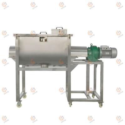 China Powder paddle factory made horizontal ribbon powder kneader mixer mixer for sale for sale