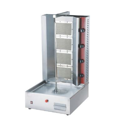 China Hotels Kufta Electric Shwarma Doner High Quality Manual Chocolate Filling Chopped Skewer Kebab Robot Machine for sale