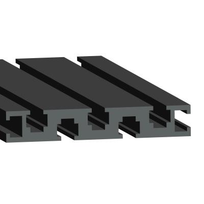 China FP-1590 Decorations Chinese Standard 15x90 Sizes Flat T Slot 6 Extruded Aluminum Profiles for sale