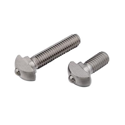 China Industrial Bolts Aluminum Profile 1H07.A4XA.01 Accessories Slot 8T Stainless Steel Spring Ball Head Bolt for sale