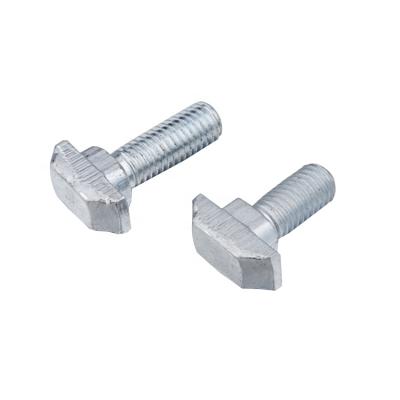 China Industrial Bolts 1D07.A4XA.01 10 Slot Steel 8.8 T Slot Drop In Bolt Hammer Head Screw for sale