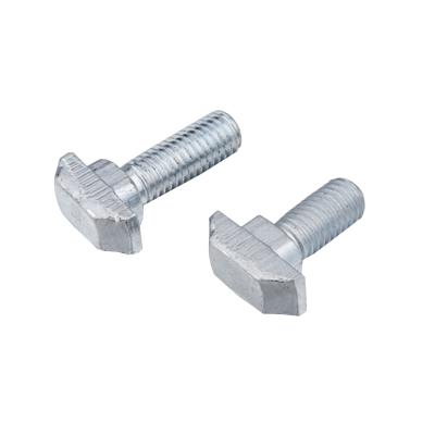 China Wholesale 45 T Steel 8.8 Class 8.8 Carbon Steel Stainless Steel Slot 10 Series Hammerhead Head Bolt T-bolt for sale